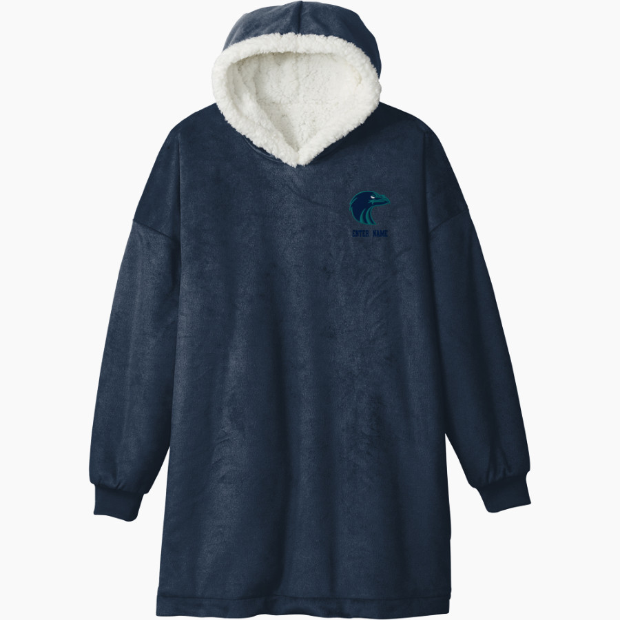 AUBURN RIVERSIDE HIGH SCHOOL RAVENS Port Authority Mountain Lodge Wearable Blanket