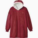 PURCELL MARIAN CAVALIERS official sideline store Port Authority Mountain Lodge Wearable Blanket Front Thumbnail