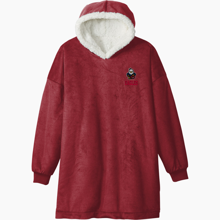 Oswalt Eagles <span class="pdp-name-mascot">Oswalt Academy Eagles</span> Port Authority Mountain Lodge Wearable Blanket