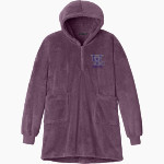 UPSON-LEE High School Knights Port Authority Women's Plush Poncho Front Thumbnail