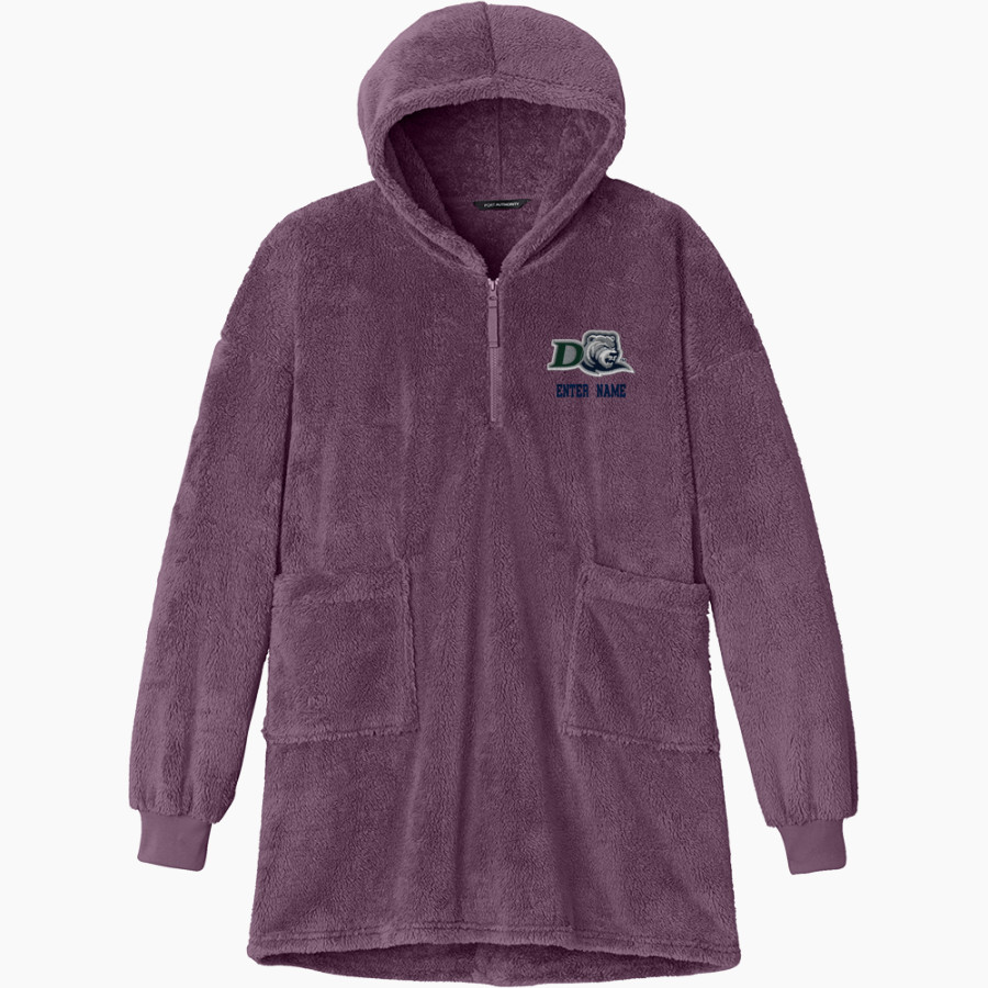 Drew Rangers <span class="pdp-name-mascot">Drew University Rangers</span> Port Authority Women's Plush Poncho