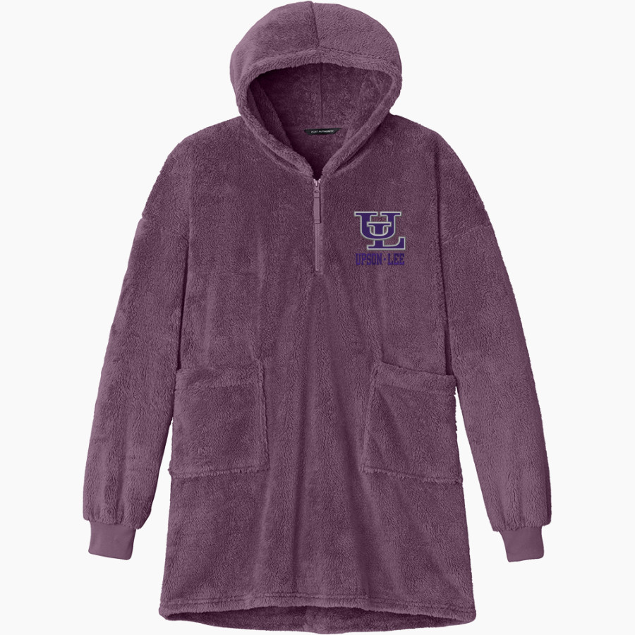 UPSON-LEE High School Knights Port Authority Women's Plush Poncho