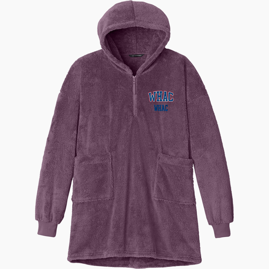 WOLVERINE-HOOSIER ATHLETIC CONFERENCE Port Authority Women's Plush Poncho