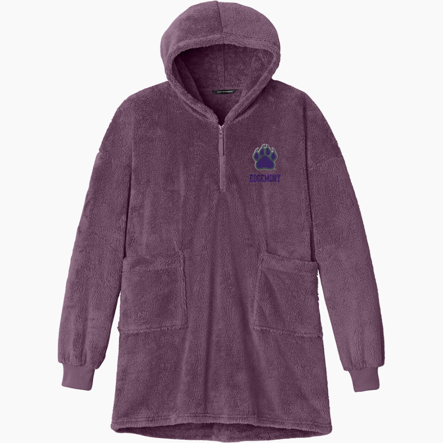 Edgemont Edgemont Elementary <span class="pdp-name-mascot">Edgemont Elementary School</span> Port Authority Women's Plush Poncho