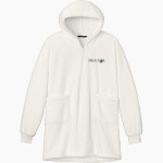 PROCTOR ACADEMY HORNETS <span class="pdp-name-mascot">PROCTOR ACADEMY HORNETS</span> Port Authority Women's Plush Poncho Front Thumbnail