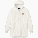 CLYDE HIGH SCHOOL FLIERS <span class="pdp-name-mascot">CLYDE FLIERS</span> Port Authority Women's Plush Poncho Front Thumbnail