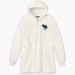 ORANGE COVE HIGH SCHOOL TITANS <span class="pdp-name-mascot">ORANGE COVE TITANS</span> Port Authority Women's Plush Poncho Front Thumbnail