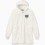 ZION LUTHERAN Warriors <span class="pdp-name-mascot">ZION LUTHERAN SCHOOL Warriors</span> Port Authority Women's Plush Poncho Front Thumbnail