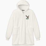 Evergreen Lutheran Eagles Port Authority Women's Plush Poncho Front Thumbnail