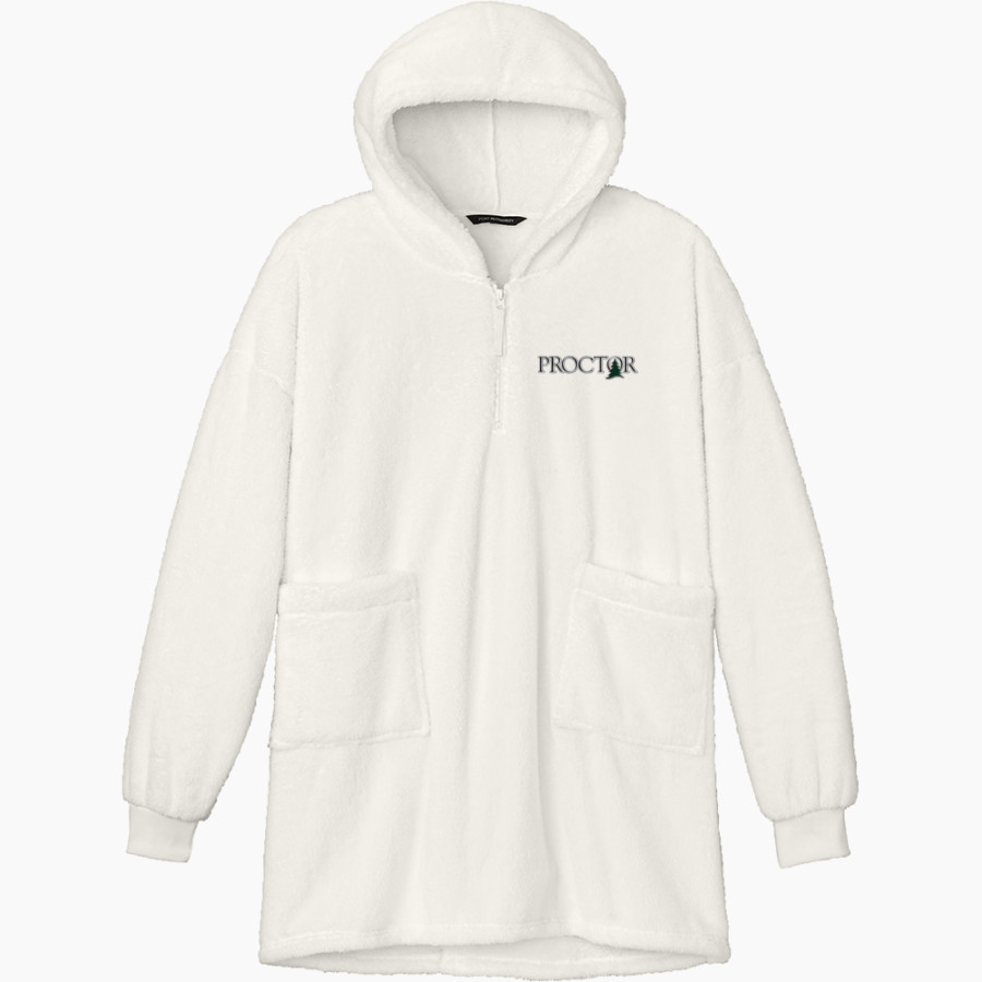 PROCTOR ACADEMY HORNETS <span class="pdp-name-mascot">PROCTOR ACADEMY HORNETS</span> Port Authority Women's Plush Poncho