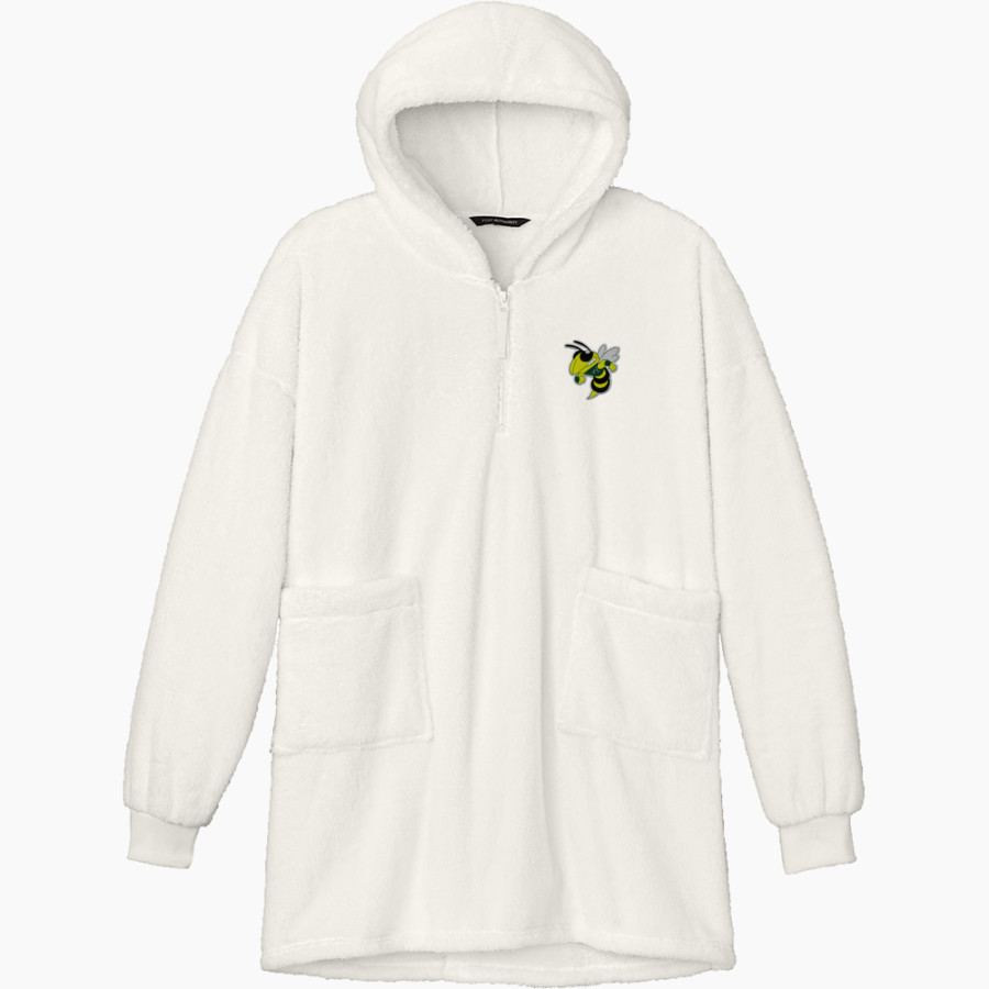 Heatly Hornets <span class="pdp-name-mascot">Heatly Hornets</span> Port Authority Women's Plush Poncho