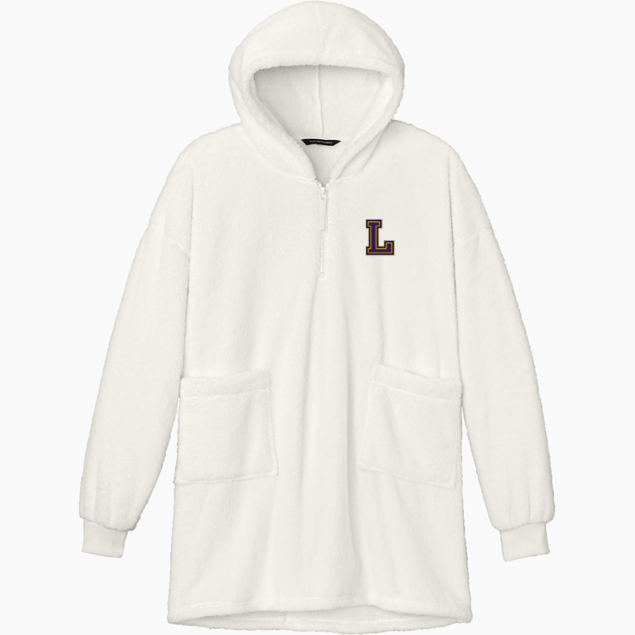 LAVERNE HIGH SCHOOL TIGERS <span class="pdp-name-mascot">LAVERNE TIGERS</span> Port Authority Women's Plush Poncho