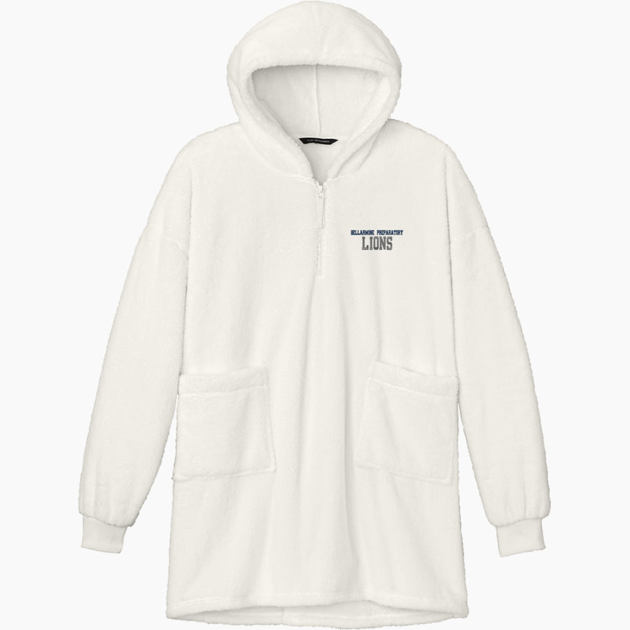 BELLARMINE PREPARATORY SCHOOL LIONS <span class="pdp-name-mascot">BELLARMINE PREPARATORY LIONS</span> Port Authority Women's Plush Poncho
