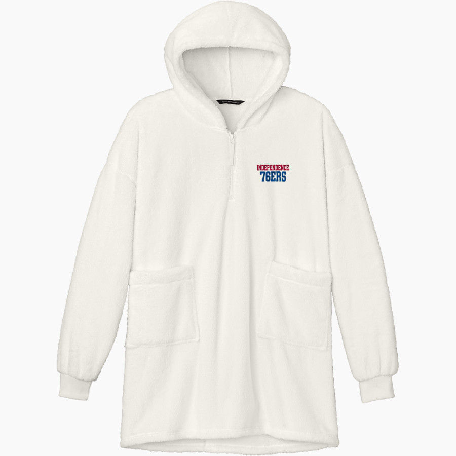 INDEPENDENCE HIGH SCHOOL 76ERS <span class="pdp-name-mascot">INDEPENDENCE 76ERS</span> Port Authority Women's Plush Poncho