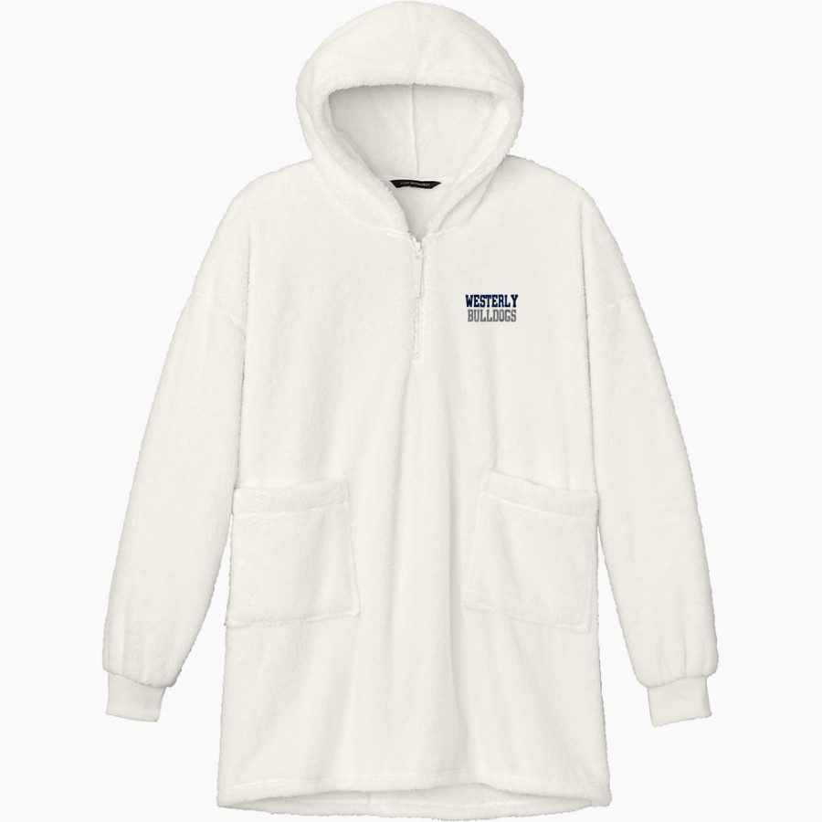 Westerly Bulldogs <span class="pdp-name-mascot">Westerly Bulldogs</span> Port Authority Women's Plush Poncho