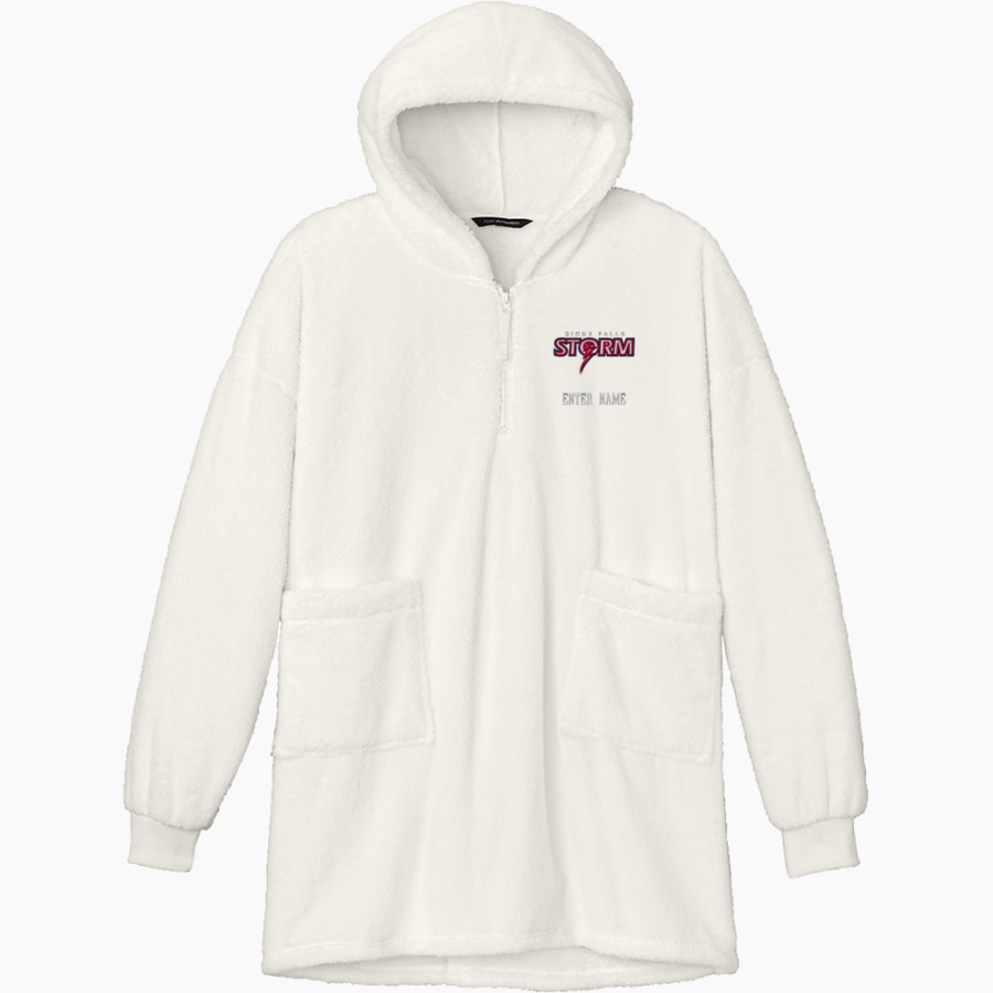Sioux Falls Storm Storm <span class="pdp-name-mascot">Sioux Falls Storm</span> Port Authority Women's Plush Poncho