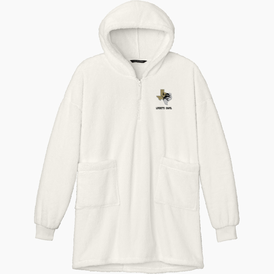 LEVERETTS CHAPEL HIGH SCHOOL LIONS <span class="pdp-name-mascot">LEVERETTS CHAPEL LIONS</span> Port Authority Women's Plush Poncho