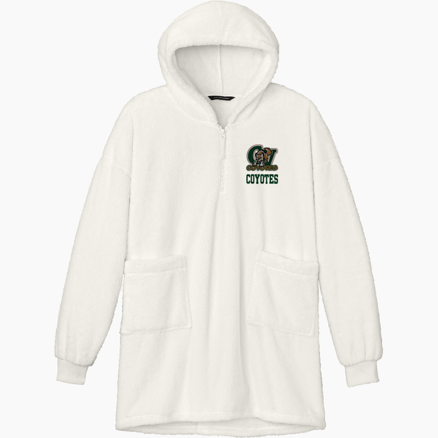 CAMPO VERDE HIGH SCHOOL COYOTES <span class="pdp-name-mascot">CAMPO VERDE COYOTES</span> Port Authority Women's Plush Poncho
