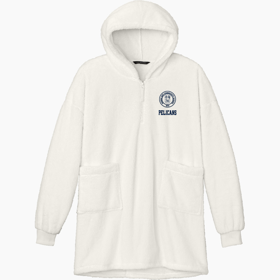 Morris Jeff Pelicans Port Authority Women's Plush Poncho