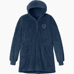 Founders Classical Lions Port Authority Women's Plush Poncho Front Thumbnail