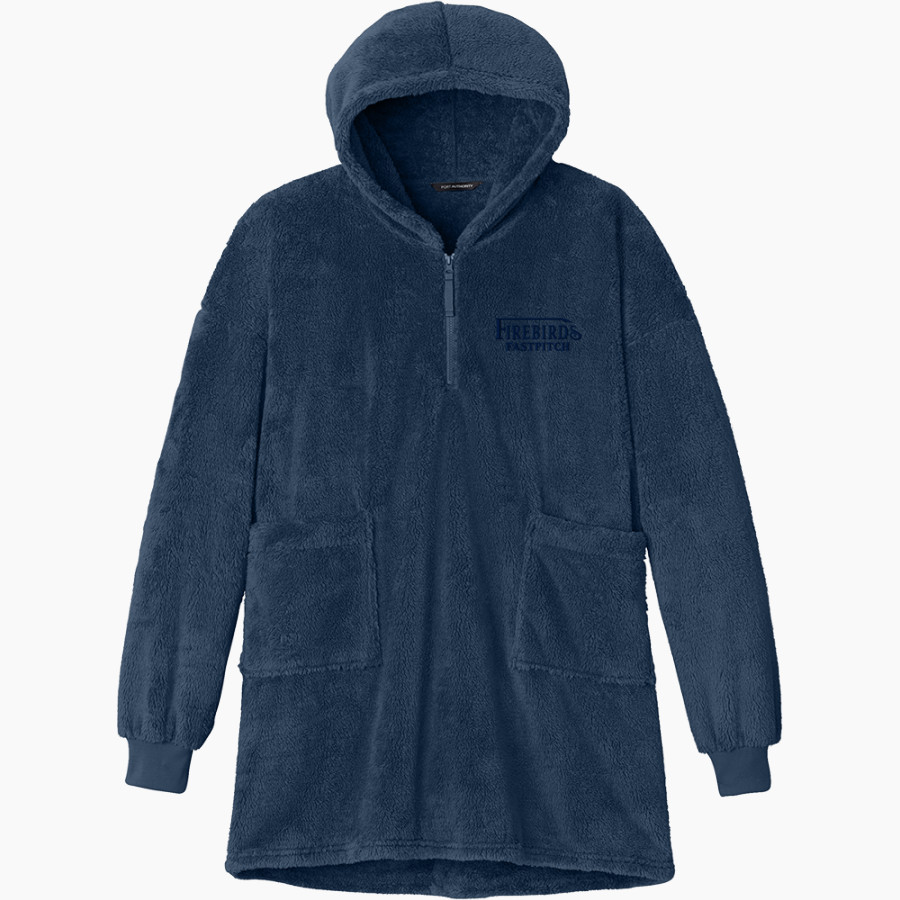 Firebirds Fastpitch The Official Online Store <span class="pdp-name-mascot">Firebirds Fastpitch Softball</span> Port Authority Women's Plush Poncho