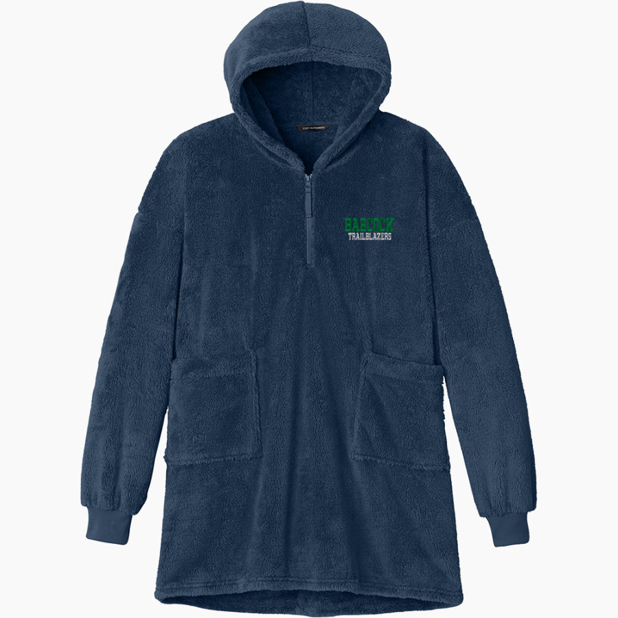 Babcock Trailblazers <span class="pdp-name-mascot">Babcock High School Trailblazers</span> Port Authority Women's Plush Poncho