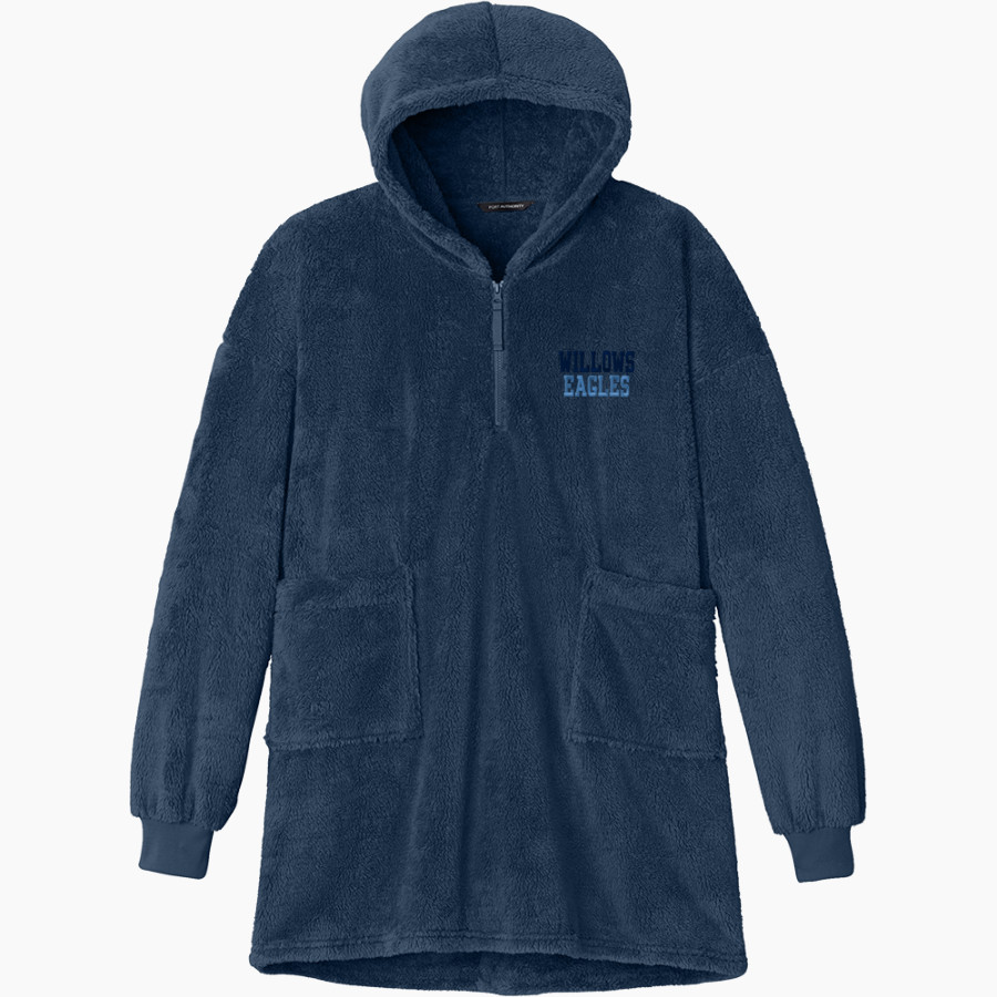 WILLOWS ACADEMY Eagles <span class="pdp-name-mascot">Willows Eagles</span> Port Authority Women's Plush Poncho