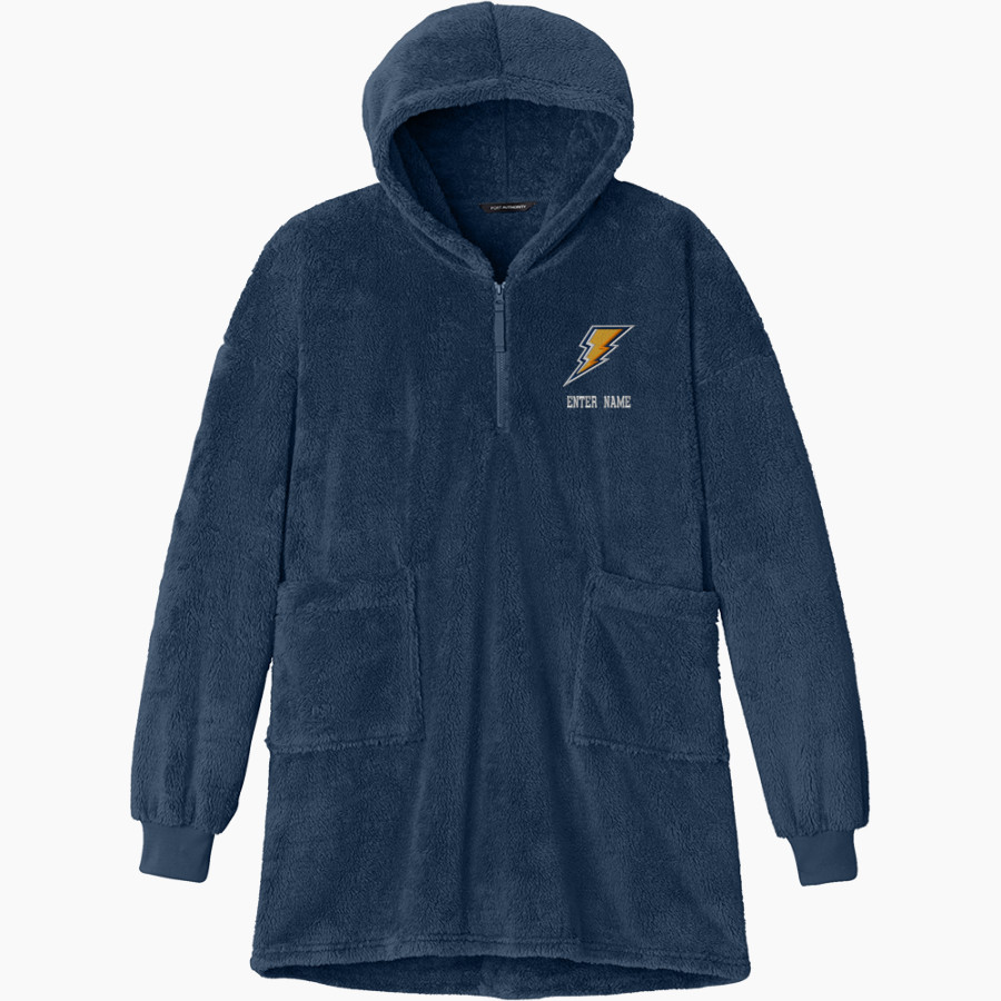 Marian Ancilla Chargers Port Authority Women's Plush Poncho