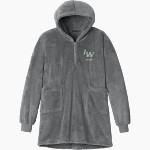 Incarnate Word Shamrocks <span class="pdp-name-mascot">Incarnate Shamrocks</span> Port Authority Women's Plush Poncho Front Thumbnail