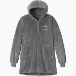 Mount Vernon School Mustangs <span class="pdp-name-mascot">Mount Vernon Mustangs</span> Port Authority Women's Plush Poncho Front Thumbnail