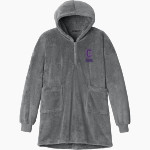 Cornell Rams <span class="pdp-name-mascot">Cornell Rams</span> Port Authority Women's Plush Poncho Front Thumbnail