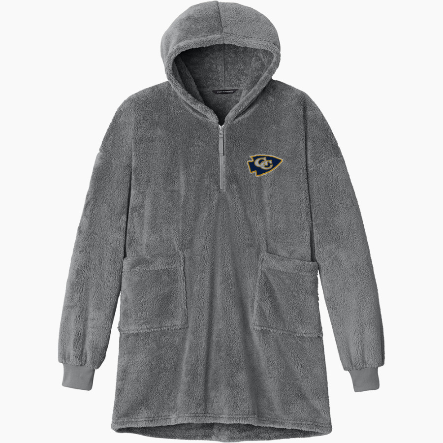 Grant County Braves The Official Online Store <span class="pdp-name-mascot">Grant County Braves</span> Port Authority Women's Plush Poncho