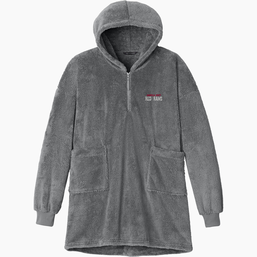 Jamesville DeWitt Red Rams <span class="pdp-name-mascot">Jamesville DeWitt Red Rams or JD Red Rams</span> Port Authority Women's Plush Poncho