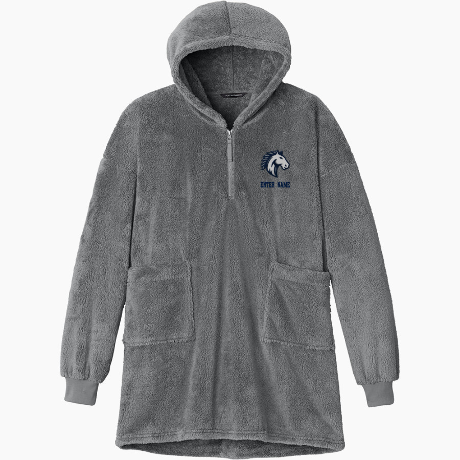 Grand Traverse Academy Mustangs <span class="pdp-name-mascot">Grand Traverse Academy Mustangs</span> Port Authority Women's Plush Poncho