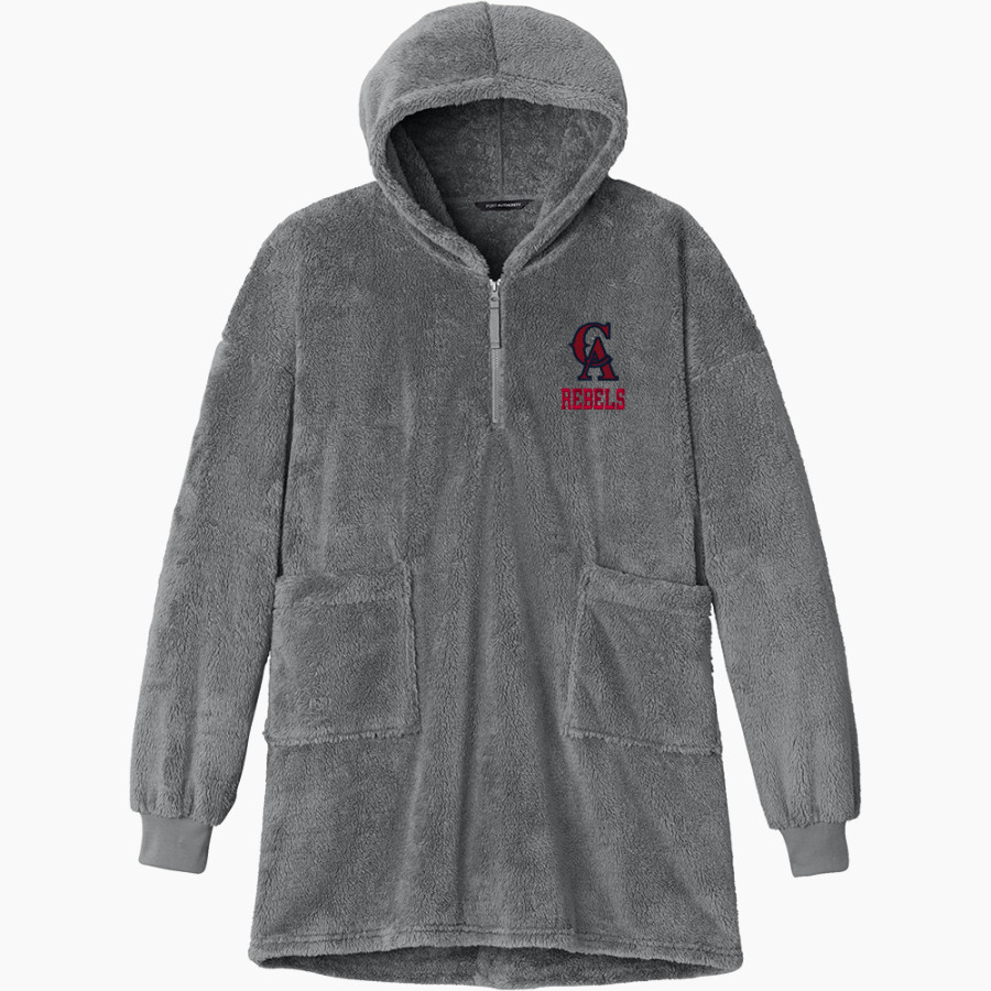 Carroll Rebels <span class="pdp-name-mascot">Carroll</span> Port Authority Women's Plush Poncho