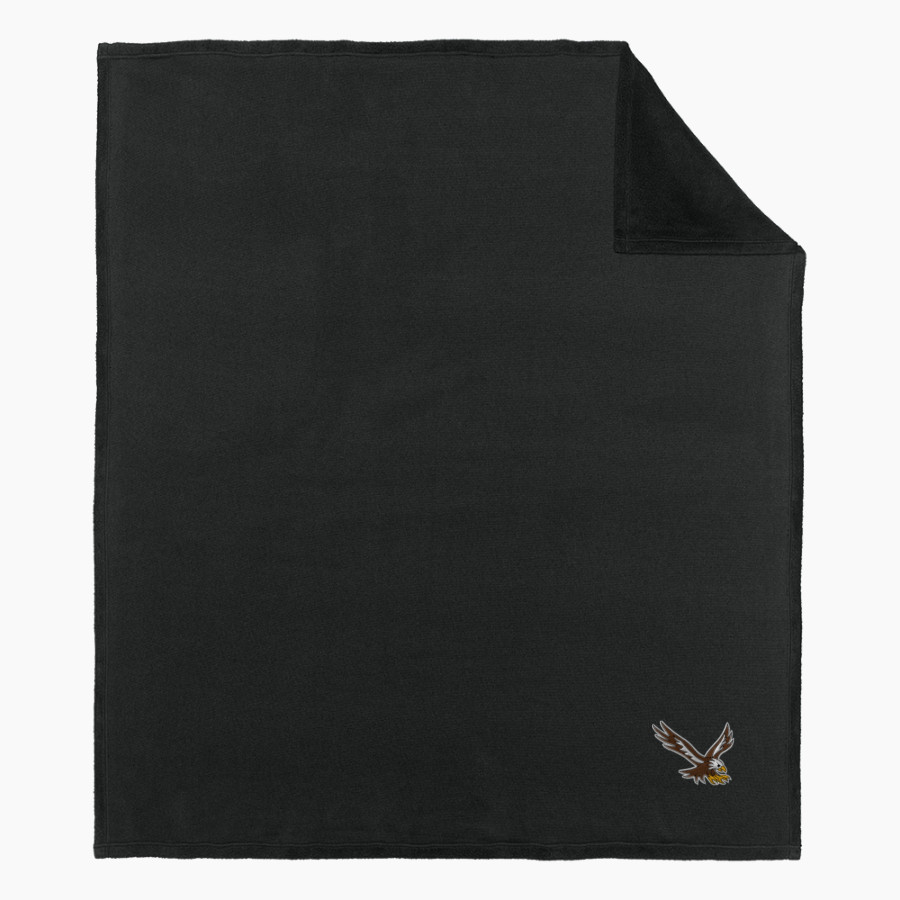Evergreen Lutheran Eagles Port Authority Arc Sweater Fleece Blanket
