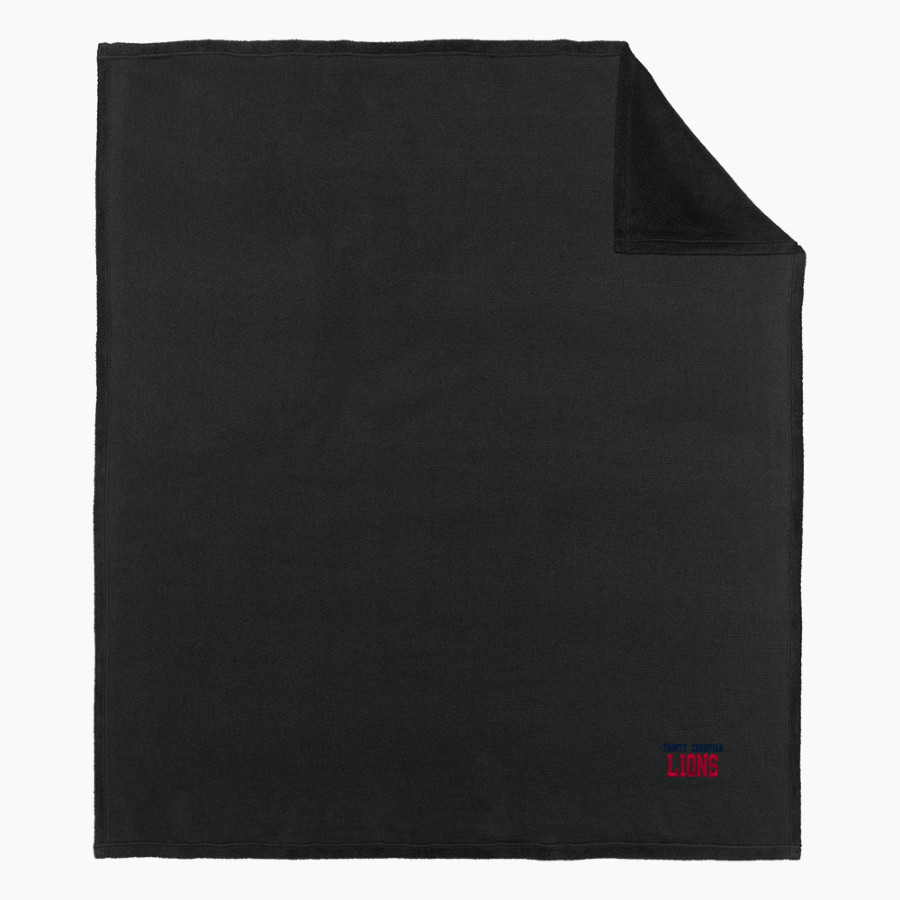 TRINITY CHRISTIAN HIGH SCHOOL LIONS <span class="pdp-name-mascot">TRINITY CHRISTIAN LIONS</span> Port Authority Arc Sweater Fleece Blanket