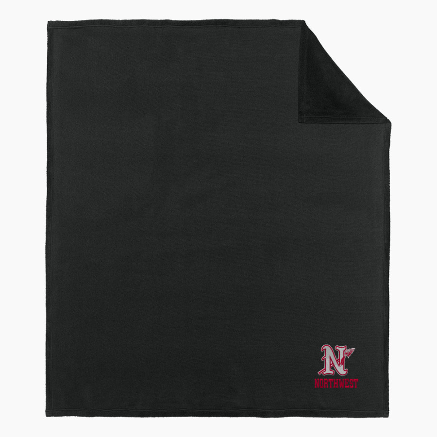 NORTHWEST HIGH SCHOOL MOHAWKS <span class="pdp-name-mascot">NORTHWEST MOHAWKS</span> Port Authority Arc Sweater Fleece Blanket