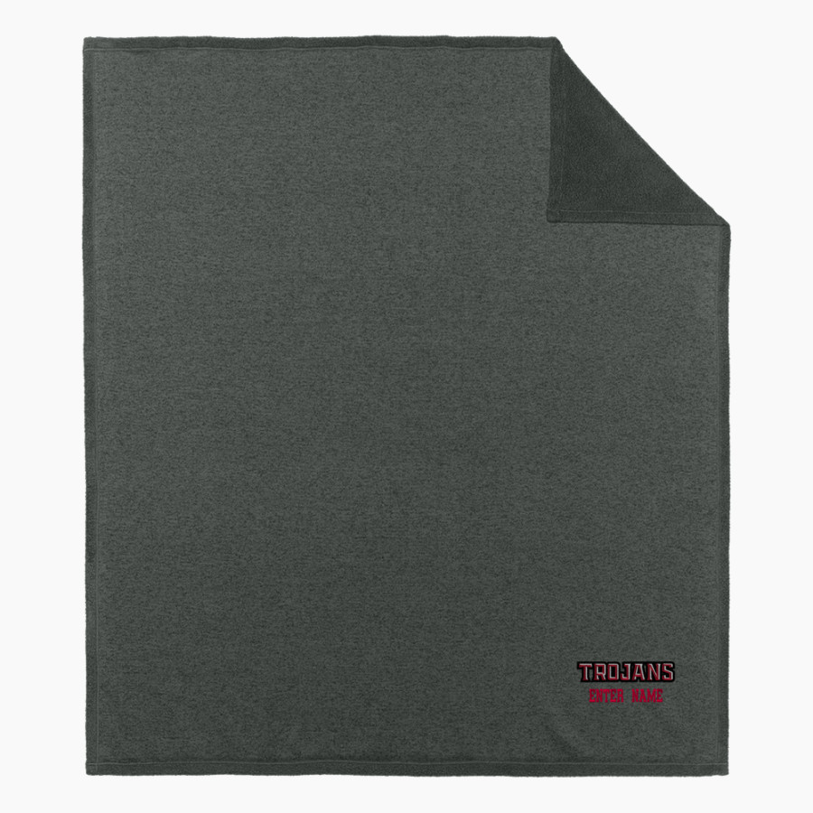 Everett Trojan <span class="pdp-name-mascot">Everett Trojans</span> Port Authority Arc Sweater Fleece Blanket