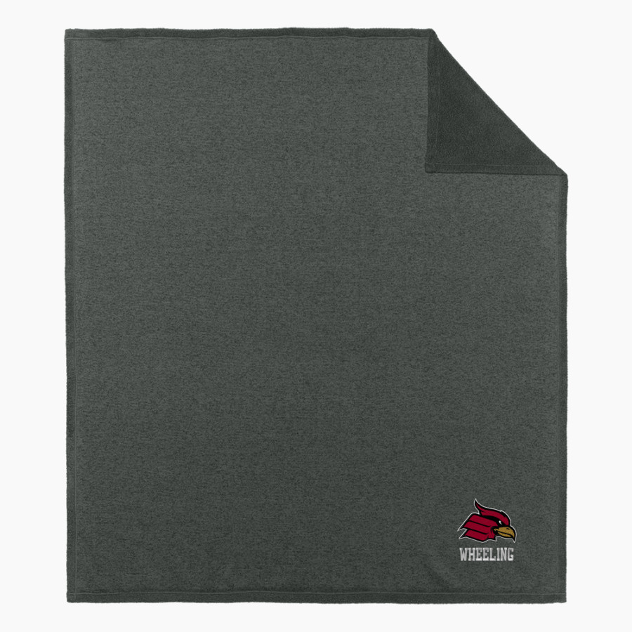 Wheeling University Cardinals Online Store <span class="pdp-name-mascot">Wheeling University Cardinals</span> Port Authority Arc Sweater Fleece Blanket