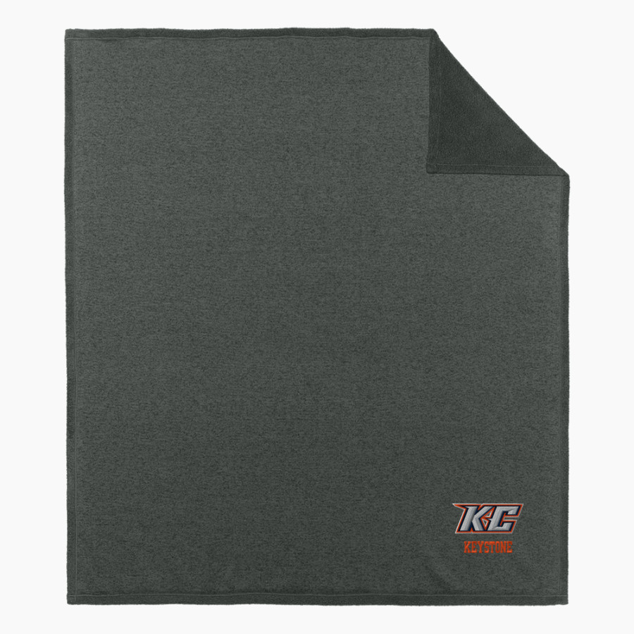 Keystone College The Official Online Store <span class="pdp-name-mascot">Keystone Giants</span> Port Authority Arc Sweater Fleece Blanket