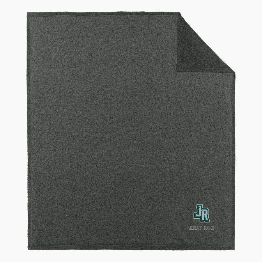 Jeremy Ranch Hawks <span class="pdp-name-mascot">Jeremy Ranch Elementary Hawks</span> Port Authority Arc Sweater Fleece Blanket