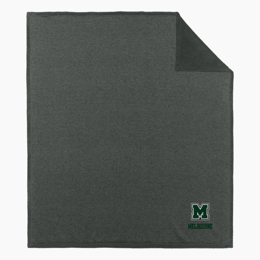 MELBOURNE HIGH SCHOOL BULLDOGS <span class="pdp-name-mascot">MELBOURNE BULLDOGS</span> Port Authority Arc Sweater Fleece Blanket
