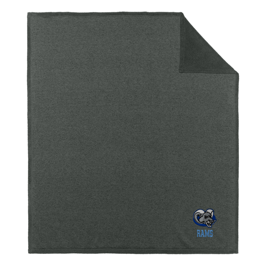 Hutchens Rams <span class="pdp-name-mascot">Hermon Hutchens Rams</span> Port Authority Arc Sweater Fleece Blanket