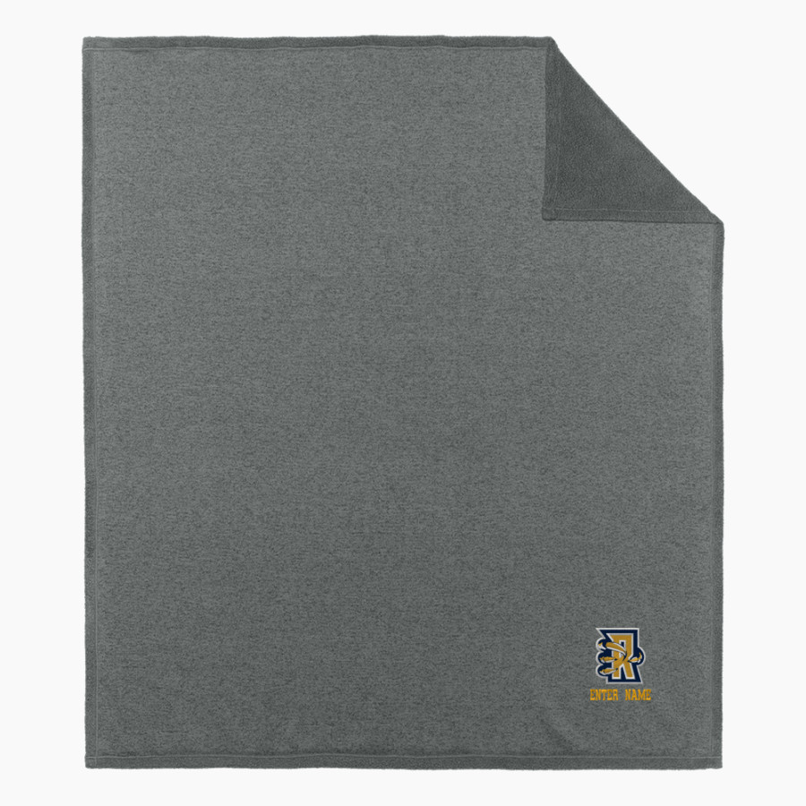 Rham Raptors <span class="pdp-name-mascot">Rham Sachems</span> Port Authority Arc Sweater Fleece Blanket