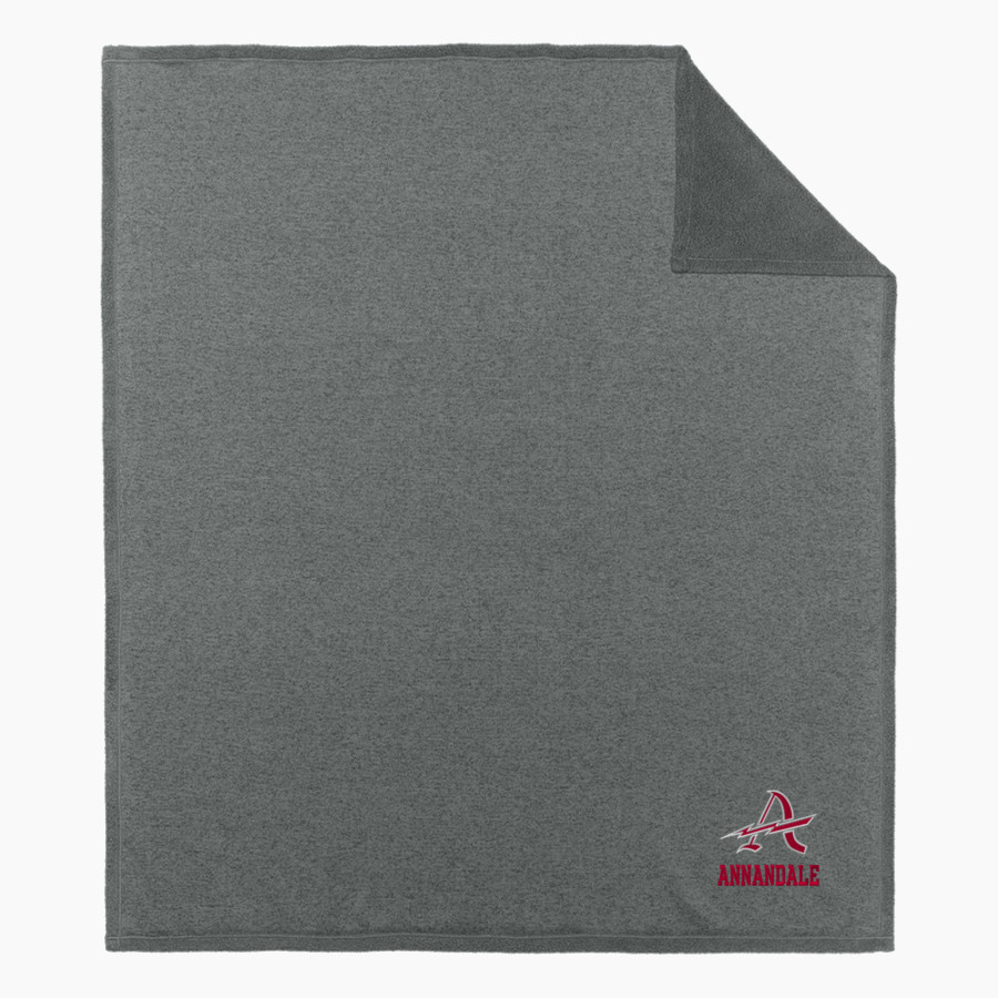 ANNANDALE HIGH SCHOOL ATOMS Port Authority Arc Sweater Fleece Blanket