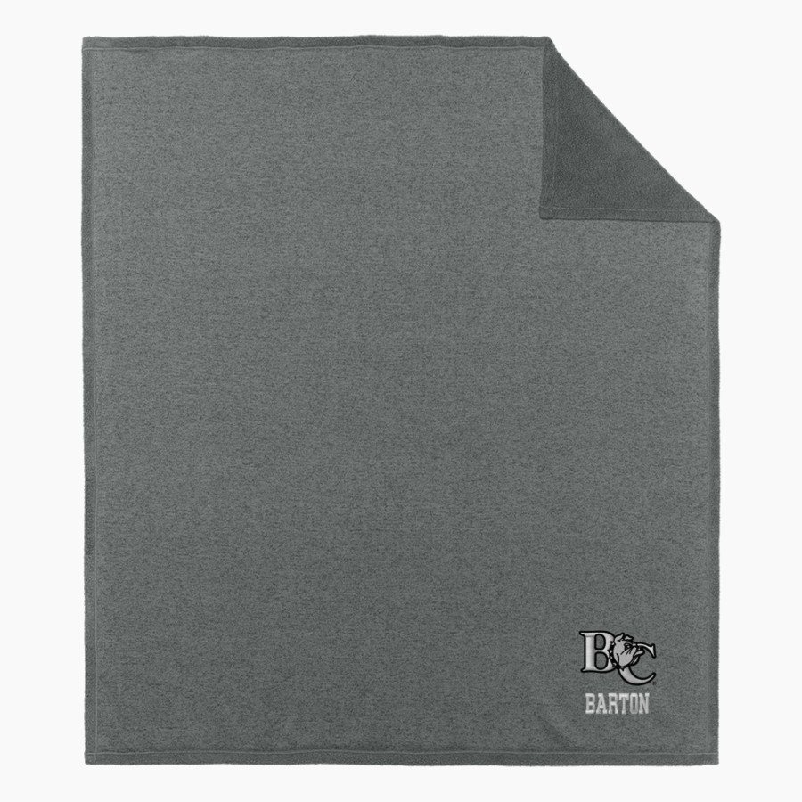 Barton College Official Store of the Bulldogs <span class="pdp-name-mascot">Barton Bulldogs</span> Port Authority Arc Sweater Fleece Blanket