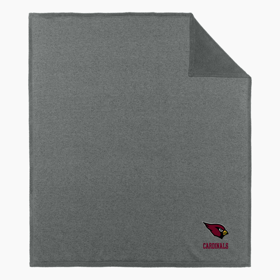 MAYVILLE HIGH SCHOOL CARDINALS Port Authority Arc Sweater Fleece Blanket