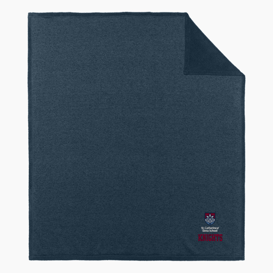 St. Catherine of Siena Knights <span class="pdp-name-mascot">St. Catherine of Siena Knights</span> Port Authority Arc Sweater Fleece Blanket