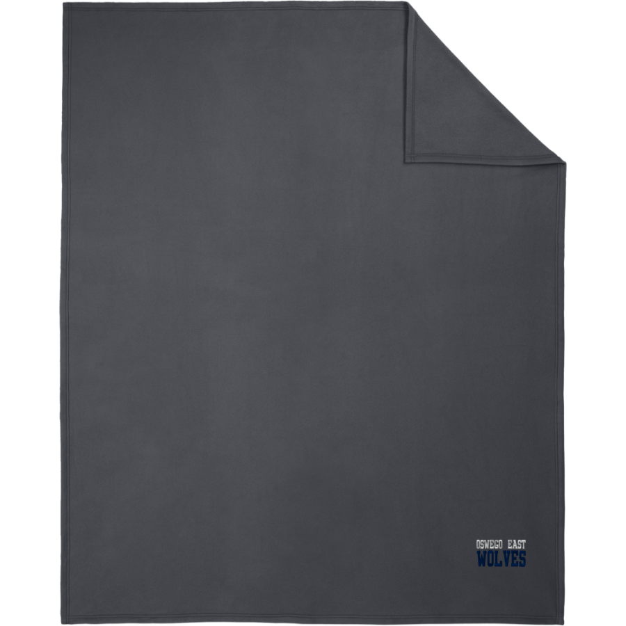 Oswego East Wolves <span class="pdp-name-mascot">Oswego East Wolves</span> Port Authority Core Fleece Blanket